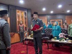 Bupati Sijunjung Lantik Suardi sebagai Penjabat Wali Nagari Kamang
