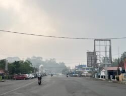 Kabut Asap Selimuti Sijunjung, Kasus ISPA Mulai Meningkat