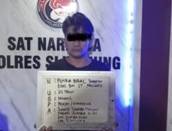 Polres Sijunjung Ungkap Kasus Sabu di Sumpur Kudus, Pemuda 23 Tahun Diamankan