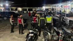 KRYD Malam Minggu, Polres Solok Kota Tertibkan 15 Motor Berknalpot Brong